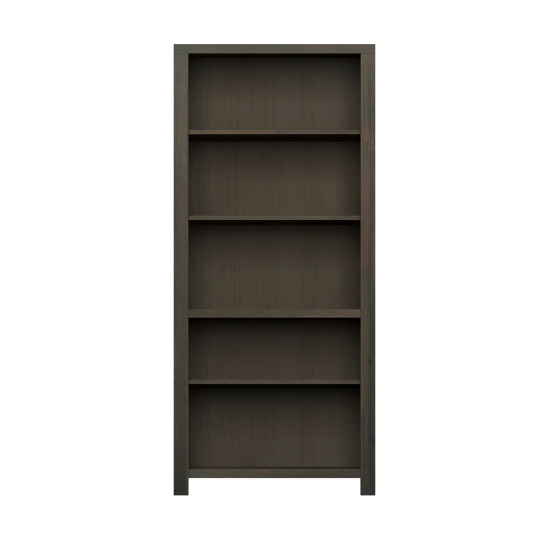 Joshua Creek - 72" High 5-Shelf Bookcase - Barnwood