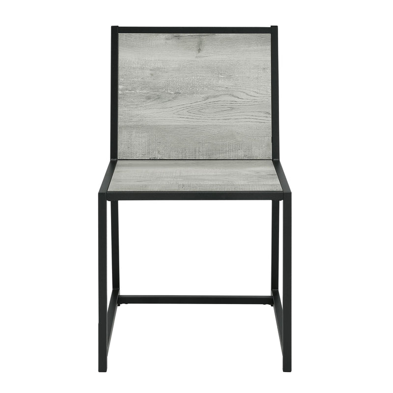 Preston - Desk and Chair - Grey