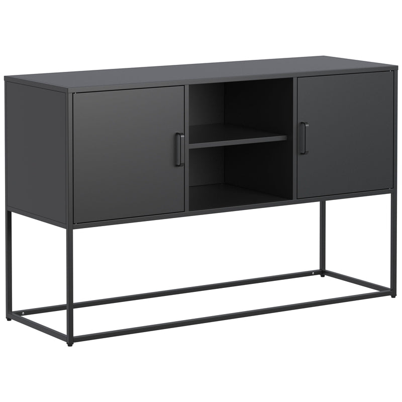 Modern Sideboard Buffet With Plenty Of Storage Space, Anti-Tilt Mechanism, Elegant Handles, Silent Magnetic Closure And Eco-Friendly Finish For Kitchen, Dining Room And Living Room