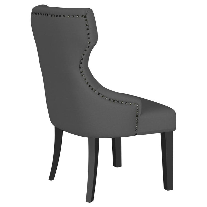 Baney - Upholstered Parson Dining Side Chair With Tufted Back