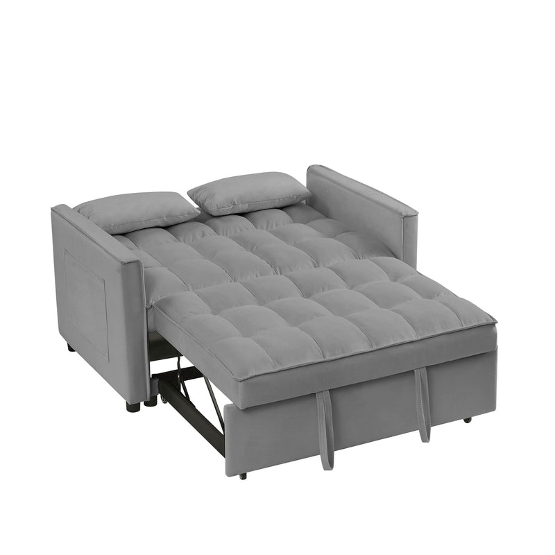 Velvet Loveseat Sofa Bed