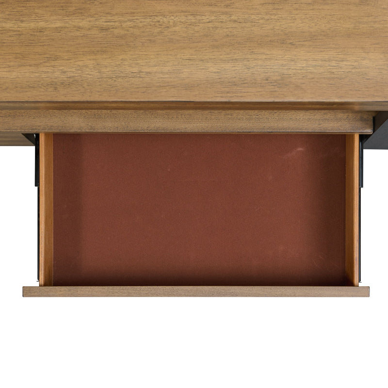 Breckenridge - Coffee Table & 4 Drawers - Light Oak / Black
