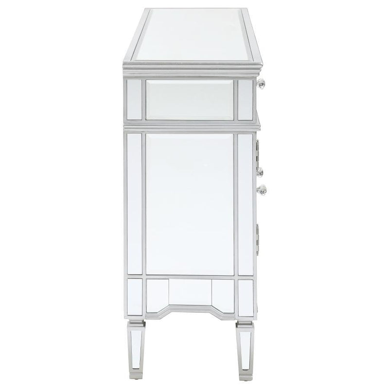 Duchess - 5-Drawer Accent Cabinet - Silver