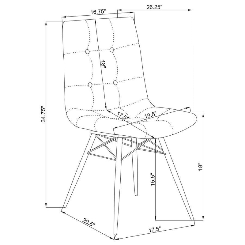 Aiken - Upholstered Dining Side Chair (Set of 4)