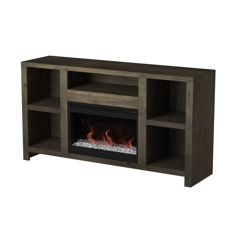 Joshua Creek - 62" Electric Fireplace TV Stand For TVs Up To 70" - Barnwood