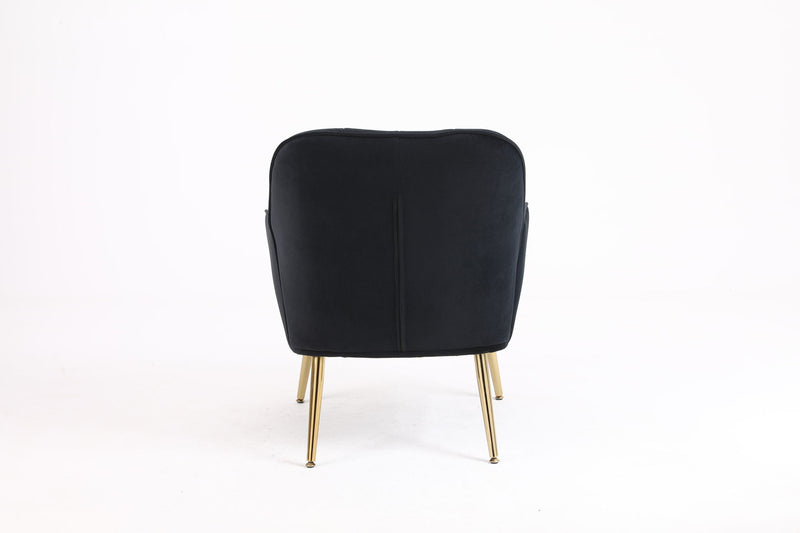 Modern Mid-Century Chair Linen Sherpa Armchair For Living Room Bedroom Office