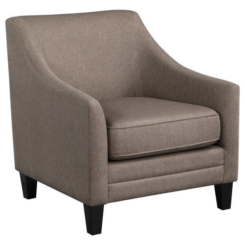 Liam - Upholstered Sloped Arm Accent Club Chair