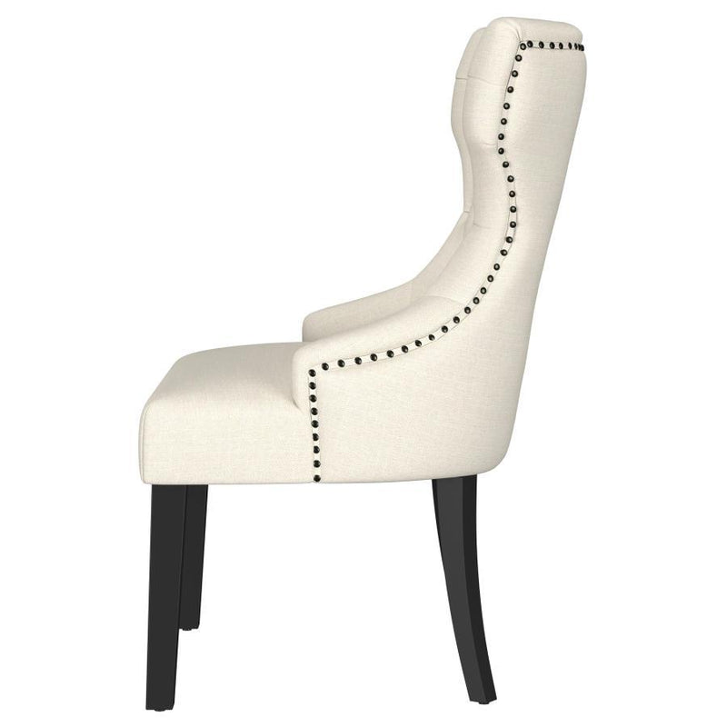 Baney - Upholstered Parson Dining Side Chair With Tufted Back