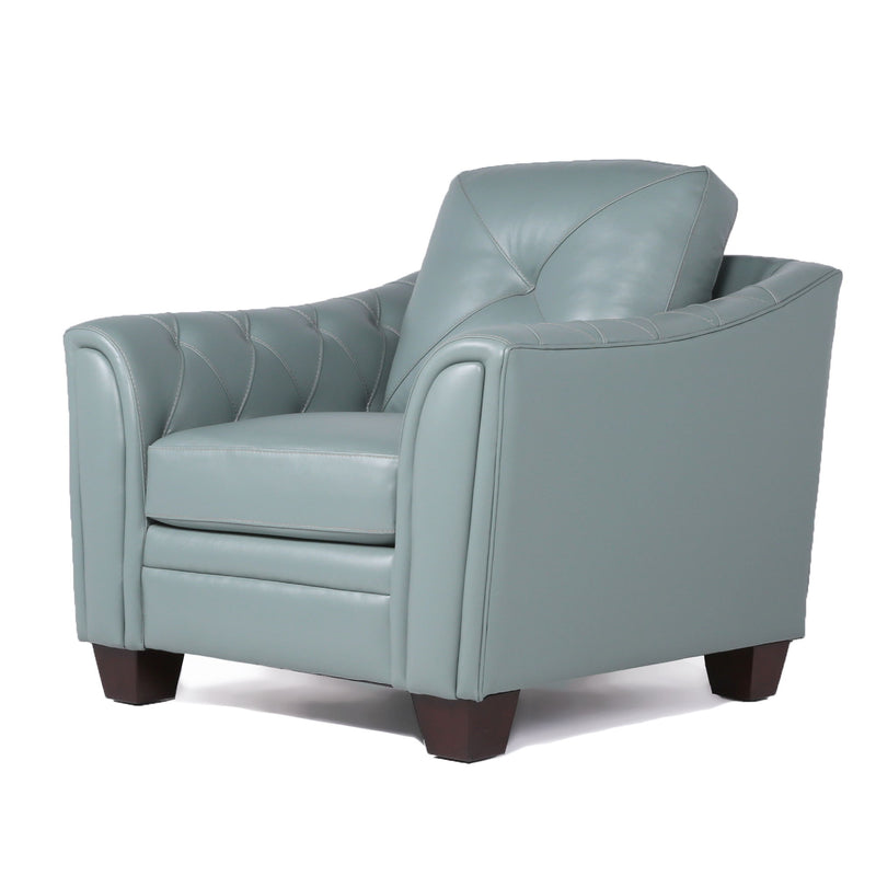 Modern Tufted Leather Chair