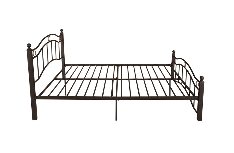 Metal Bed Frame With Headboard And Footboard