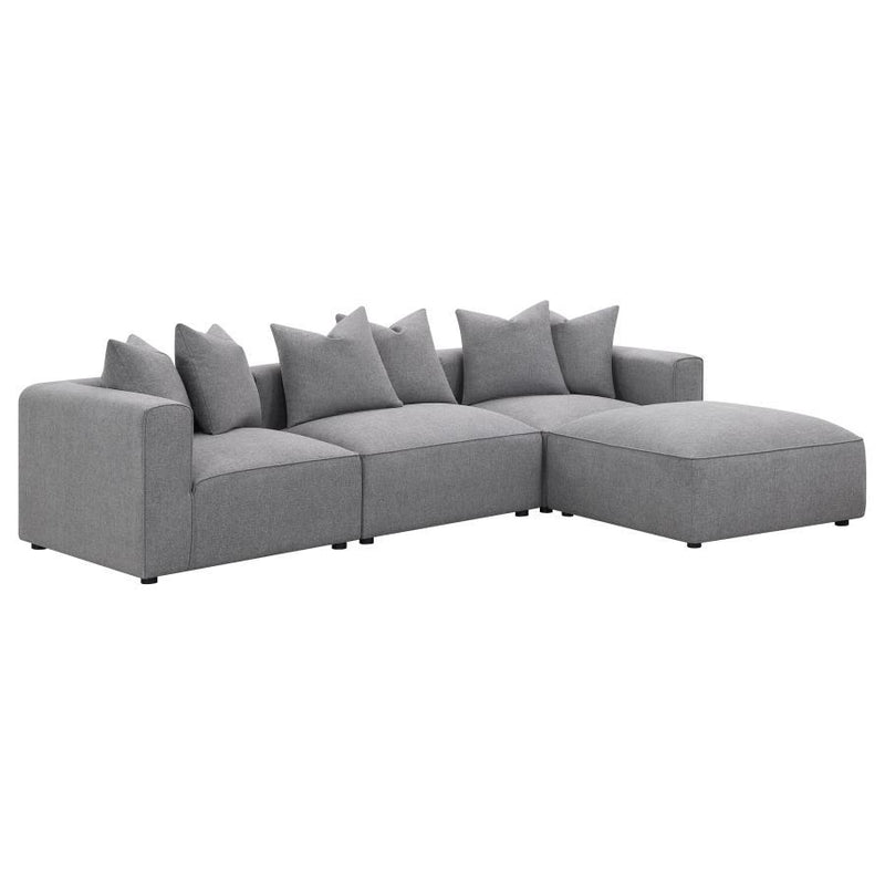 Jennifer - Square Upholstered Ottoman