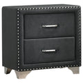 Melody - Upholstered 2-Drawer Nightstand