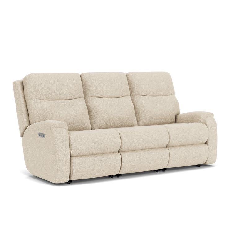 Penn - Power Reclining Sofa with Power Headrests & Lumbar