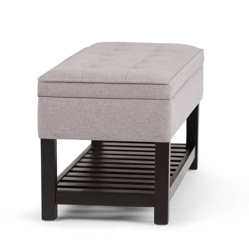 Cosmopolitan - Storage Ottoman Bench with Open Bottom