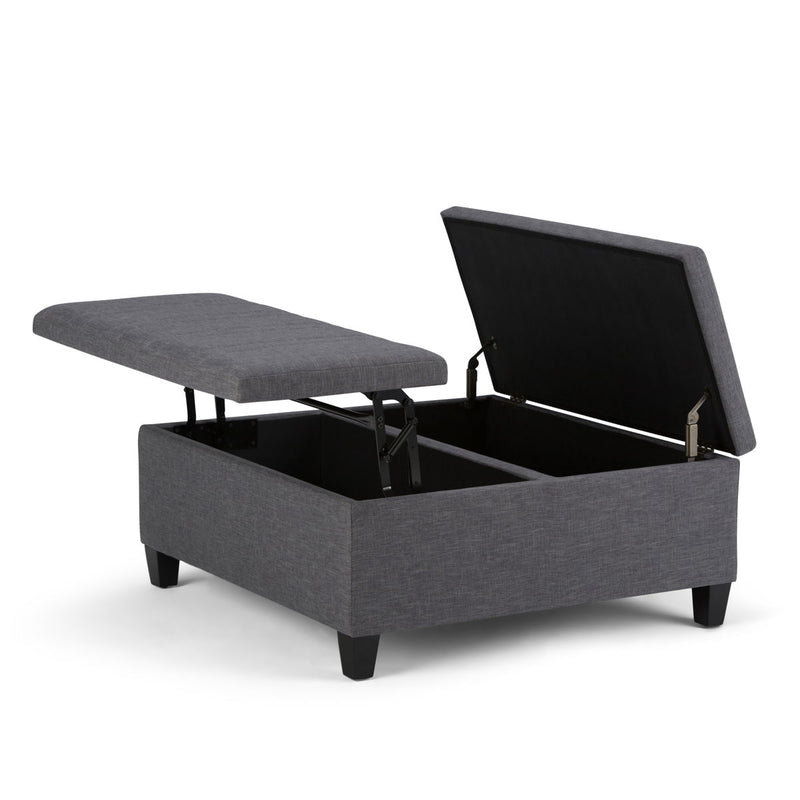 Ellis - Coffee Table Storage Ottoman