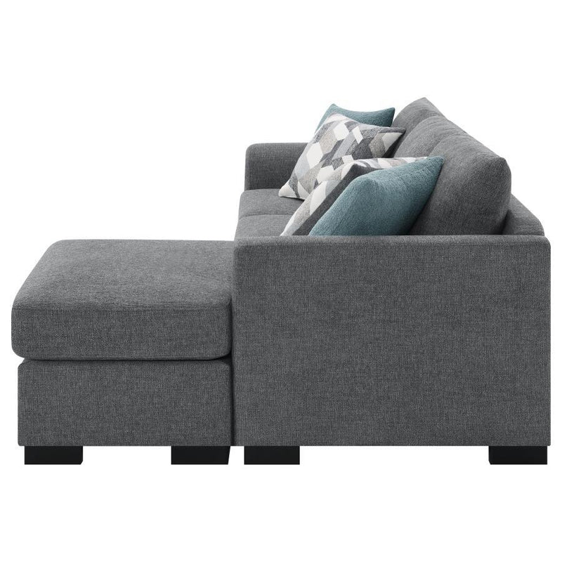 Storey - Upholstered Sleeper Sectional Chaise Sofa