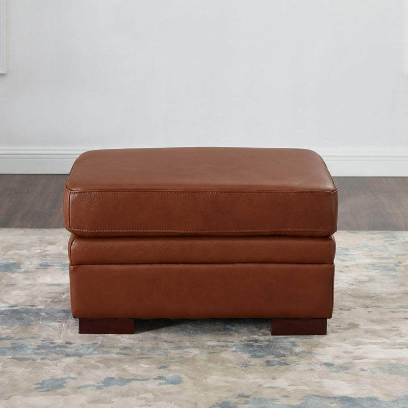 Dillon - Leather Ottoman