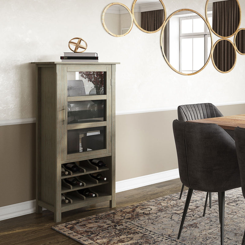 Avalon - High Storage Wine Rack Cabinet