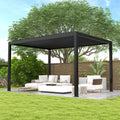 Louver Pergola Aluminium Frame & Louvers