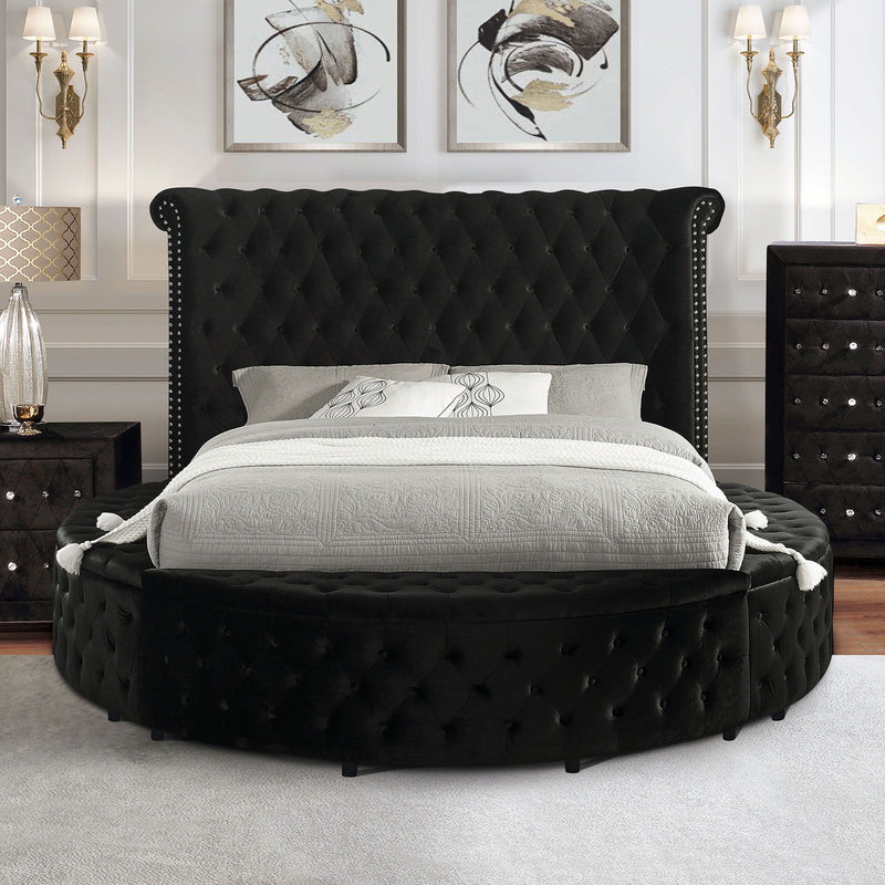 Delilah - Queen Bed - Black