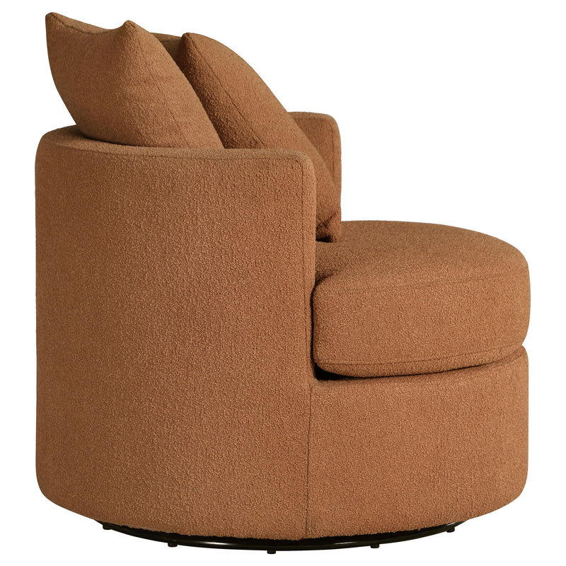 Debbie - Upholstered Swivel Accent Chair