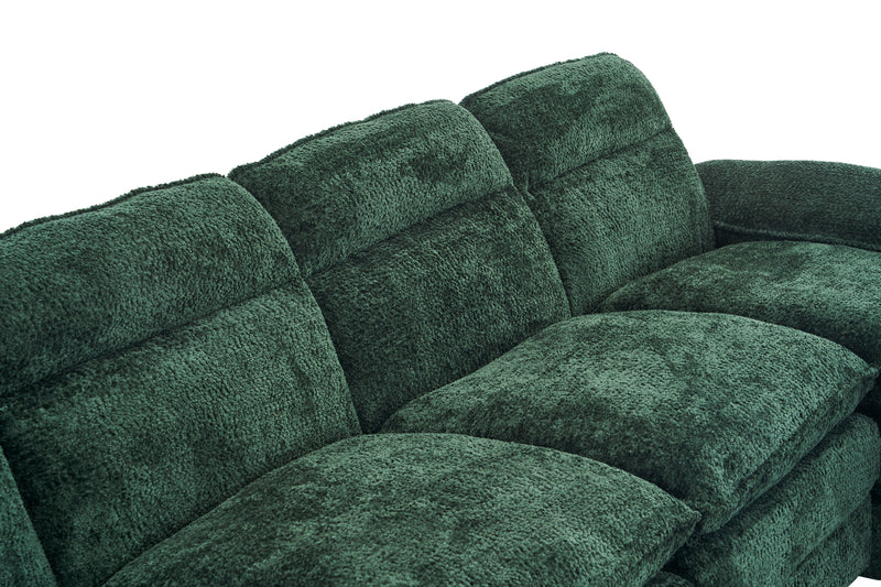 U-Shaped Profile Sofa, Including Two Single Seats And Two Chaise, Modular Sofa, Chenille Sofa