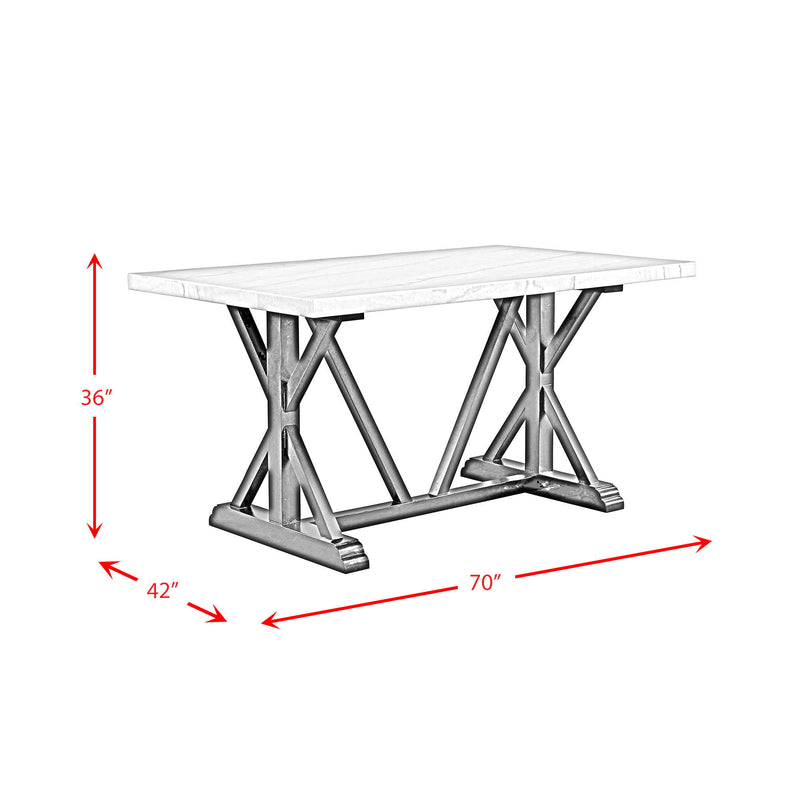 Tuscany - Marble Counter Height Dining Table