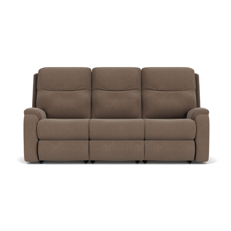 Penn - Power Reclining Sofa with Power Headrests & Lumbar