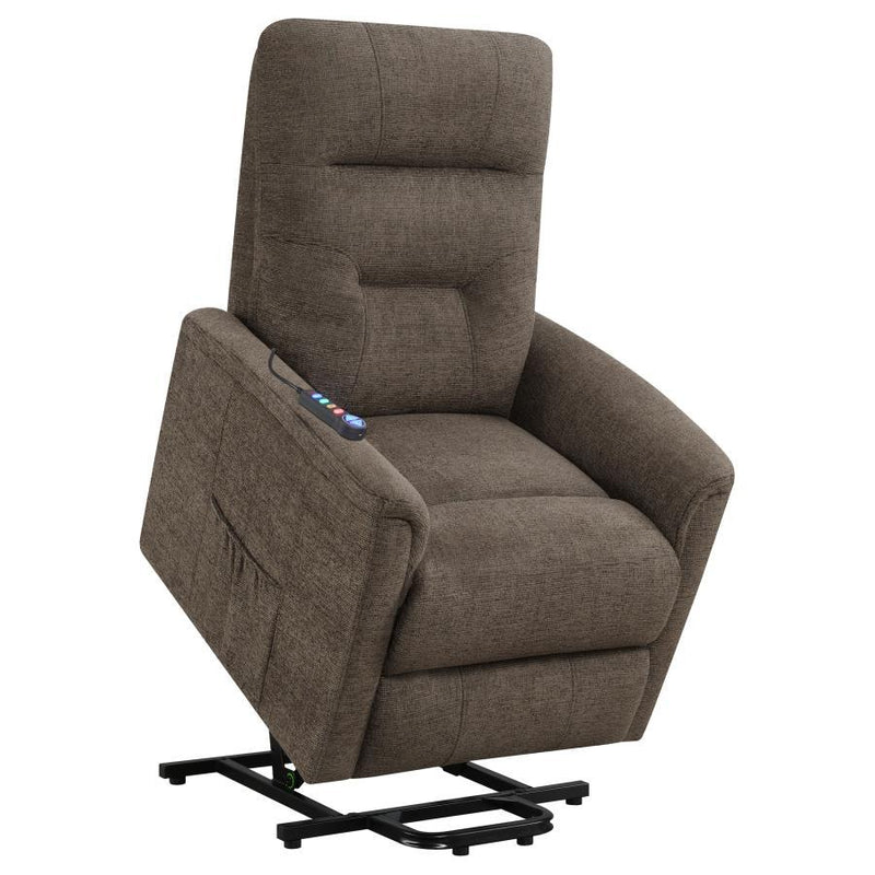 Henrietta - Upholstered Power Lift Massage Chair