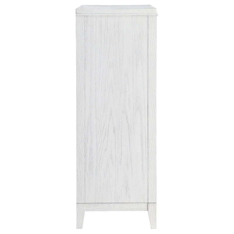 Marielle - 5 Drawer Bedroom Chest - Distressed White