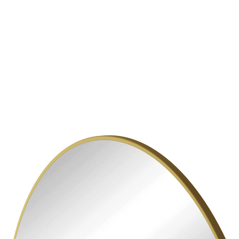 Wall Circular Mirror Metal Framed Mirror Round Vanity Mirror Dressing Mirror, For Bathroom, Living Room, Bedroom Wall Decor - Gold