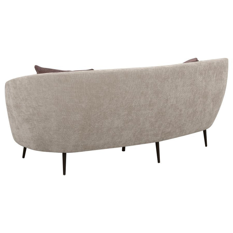 Ellorie - Upholstered Curved Sofa Set