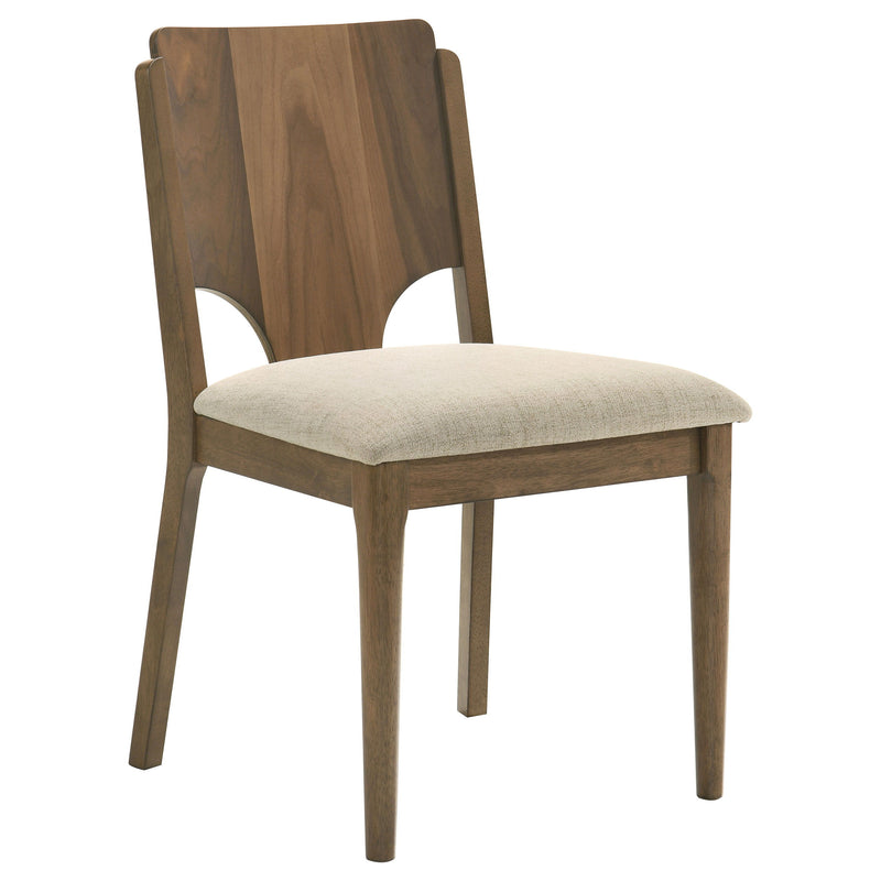 Biltmore - Dining Chair Upholstered Seat (Set of 2) - Walnut