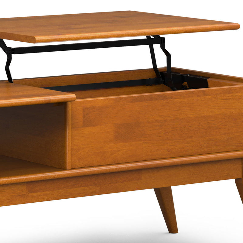 Draper - Lift Top Coffee Table - Teak