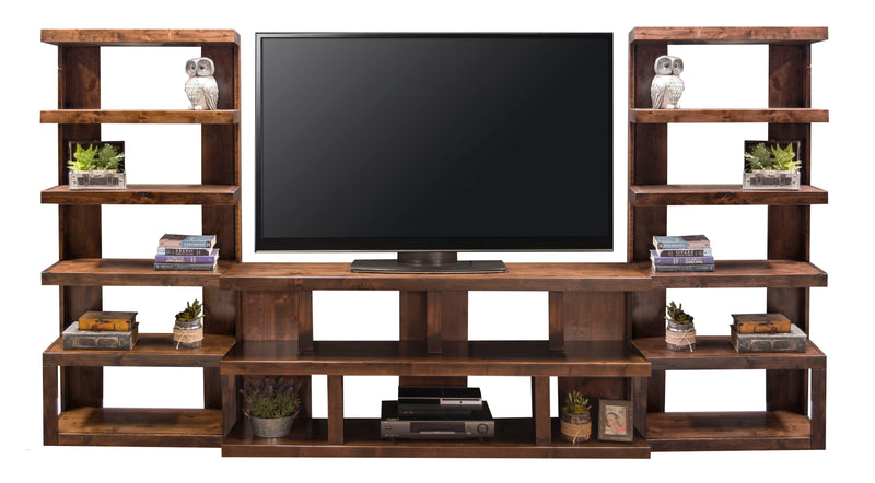 Sausalito - 64" Open Console TV Stand - Whiskey