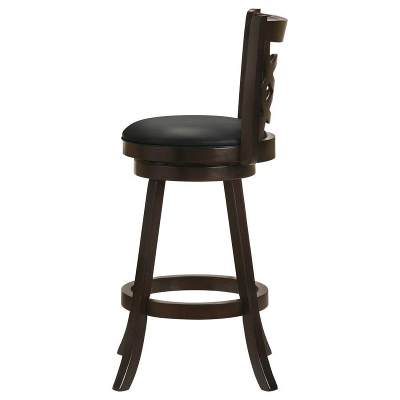 Calecita - Wood Swivel Counter Stool (Set of 2)