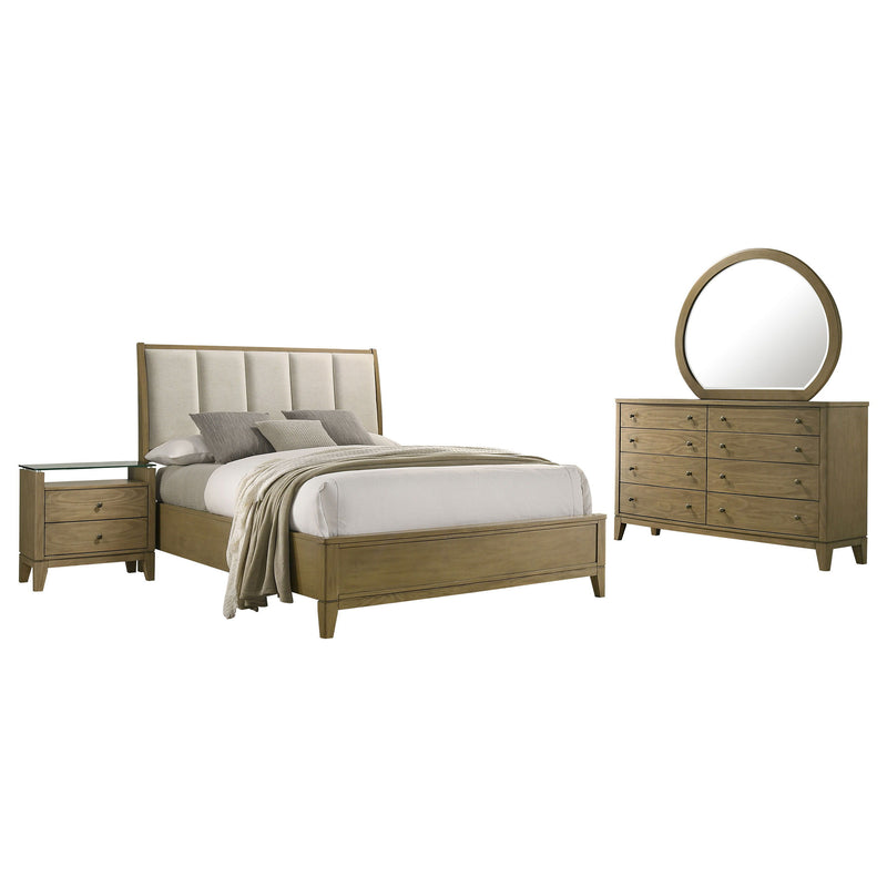 Granada - 4-Piece California King Bedroom Set - Natural Pine