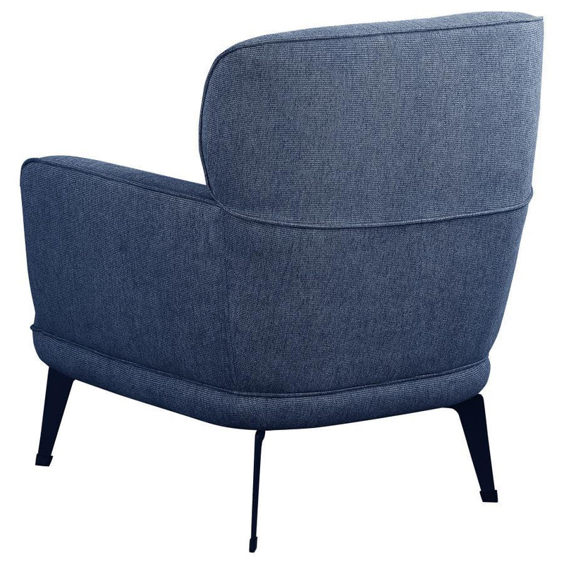 Andrea - Upholstered Crecent Arm Accent Chair