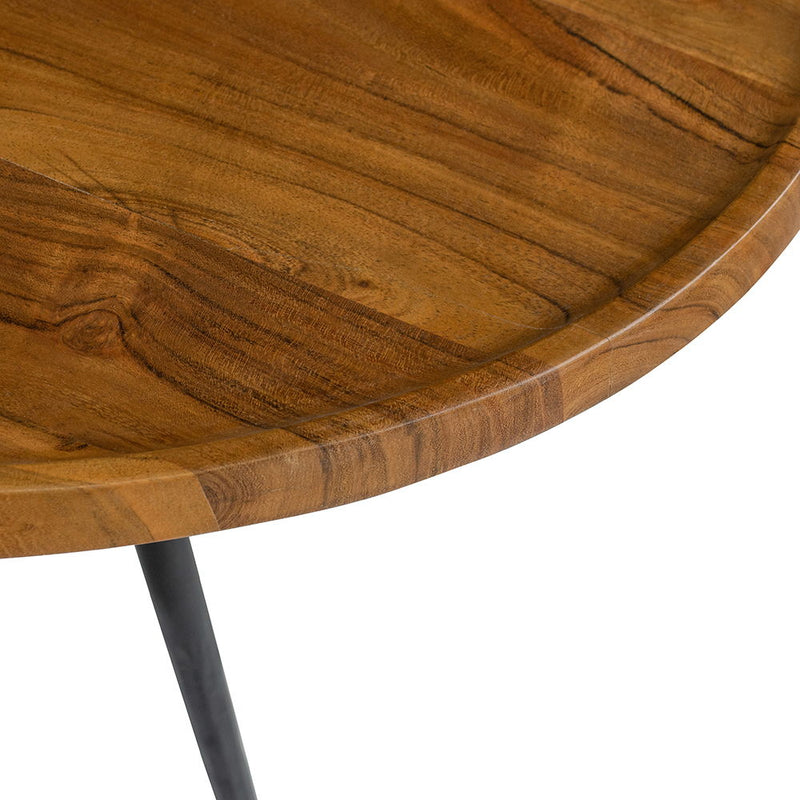 Oval Coffe Table - Brown