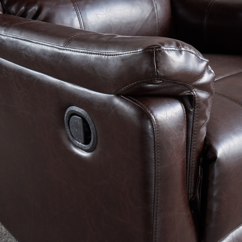 Glider Recliner With Swivel, Manual Reclining Chair