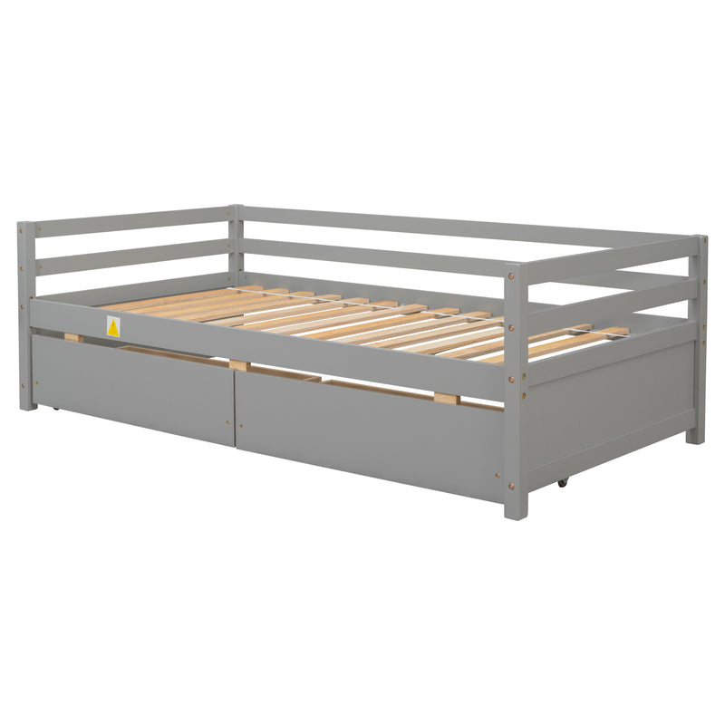 Daybed With 2 Storage Drawers