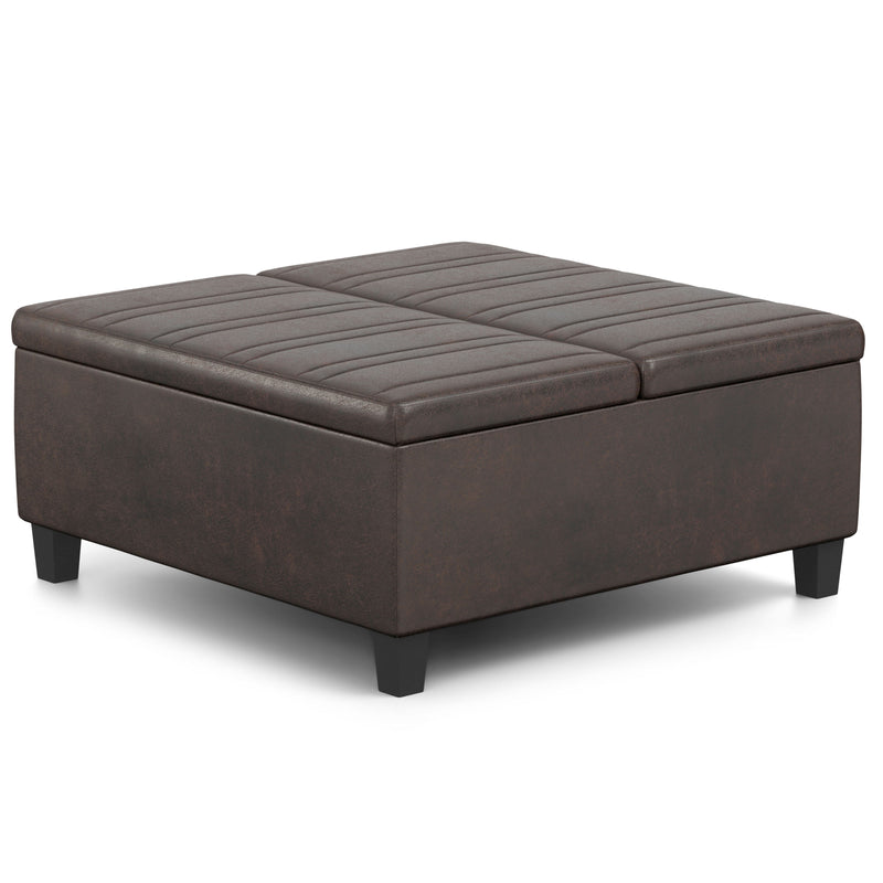 Ellis - Coffee Table Storage Ottoman