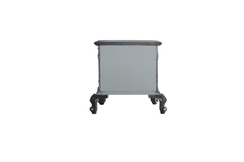 House - Delphine - Nightstand - Charcoal Finish