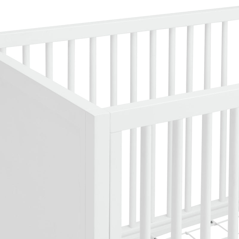 Lauren - Crib And Dresser With Topper - White