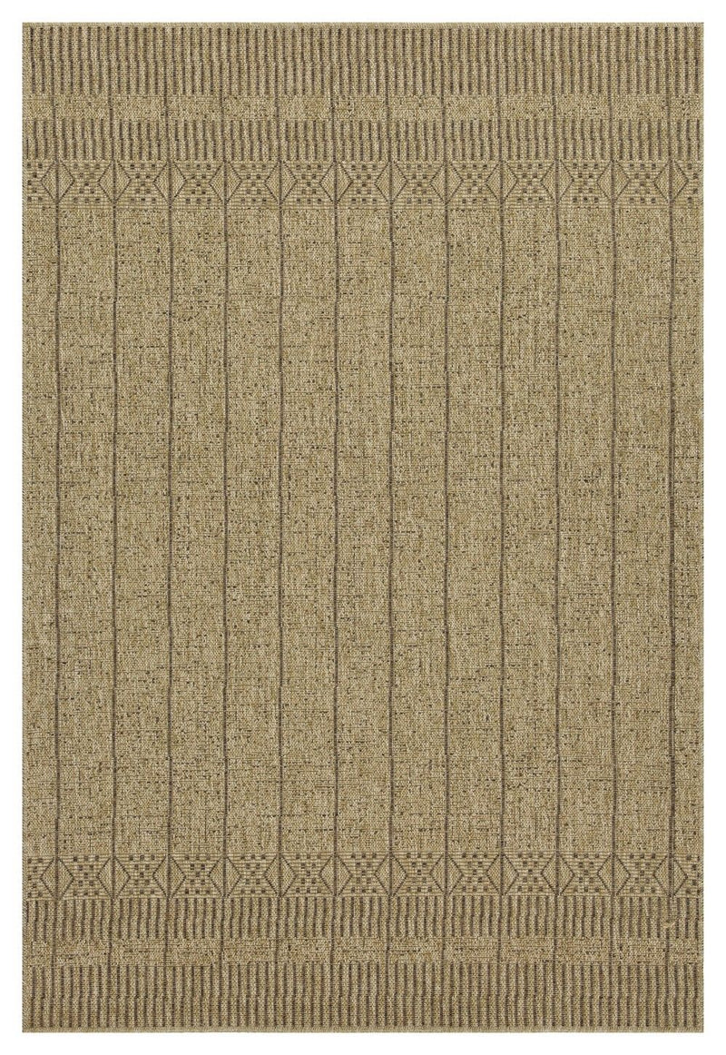 Earth - 7'10" X 10'3" Indoor / Outdoor Area Rug - Jute / Mocha