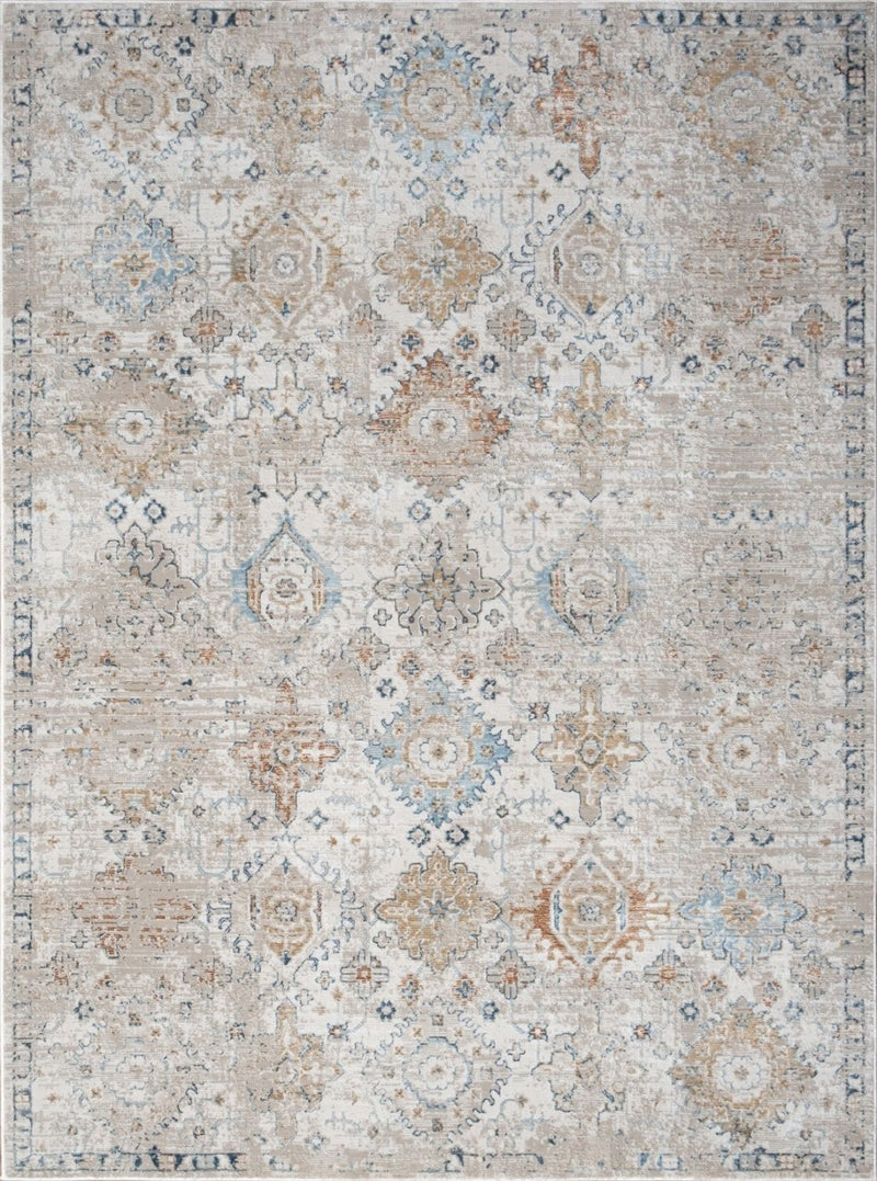 Noble - GC_GEN7006 Ivory 5' x 7' Area Rug