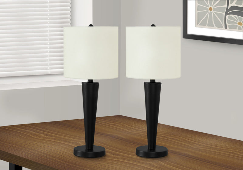 Lighting, Table Lamp, USB Port Included, Contemporary (Set of 2) - Black