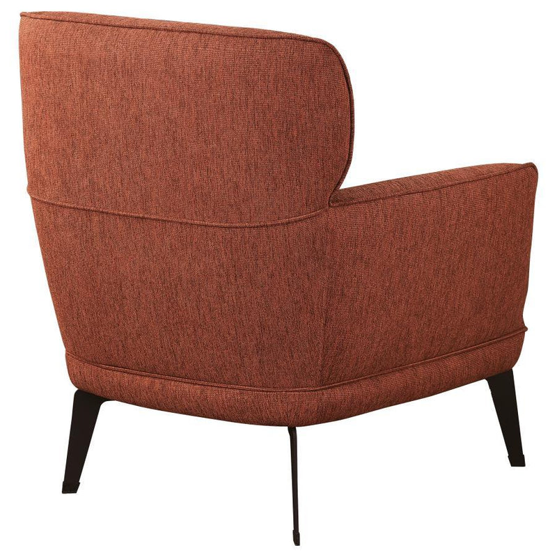 Andrea - Upholstered Crecent Arm Accent Chair