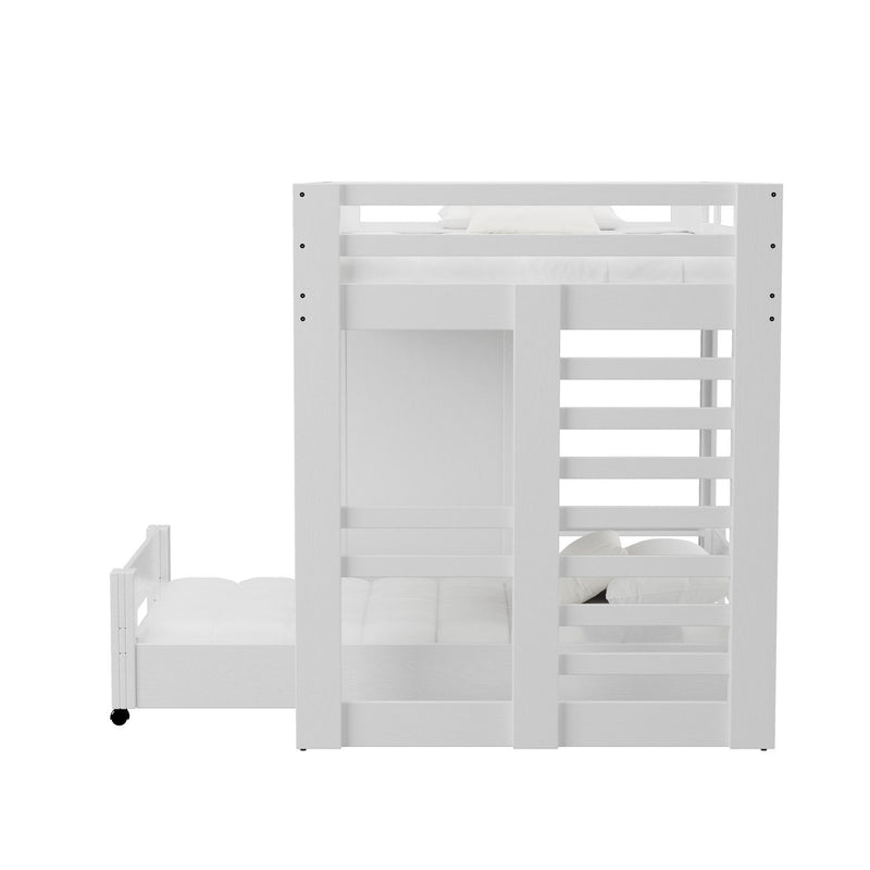 Cali Kids - Complete Basic Loft Bookcase Bed