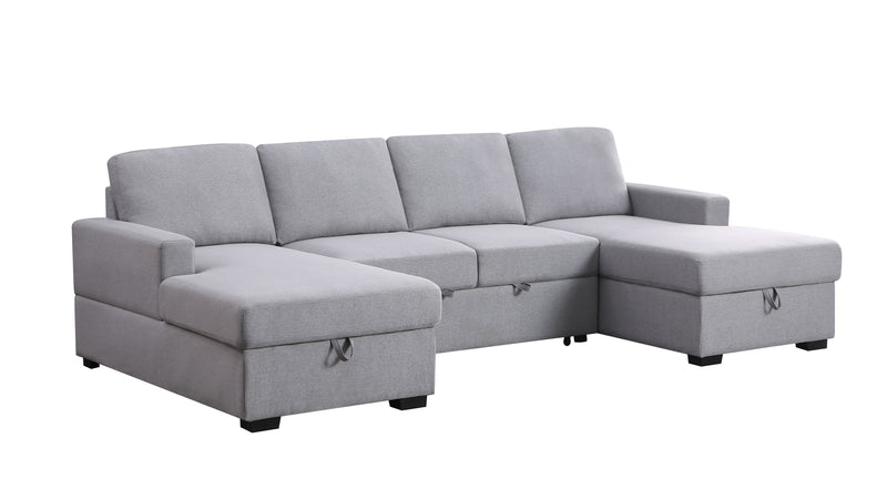 3 Piece Upholstered Sectional